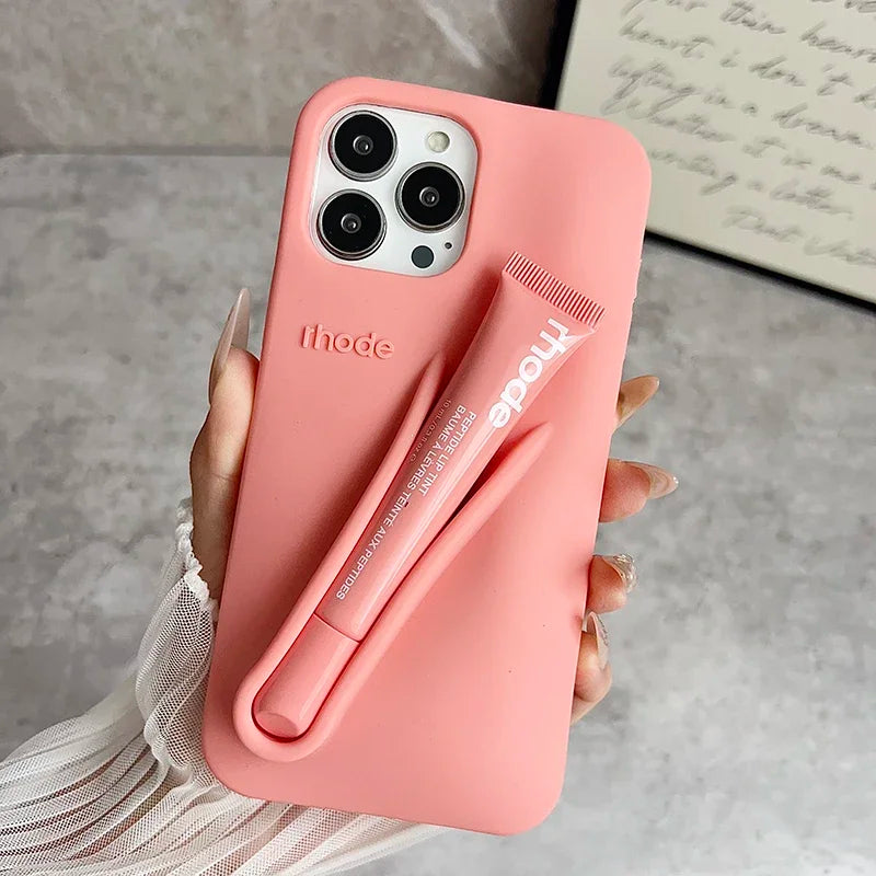 Case iPhone + Lipstick