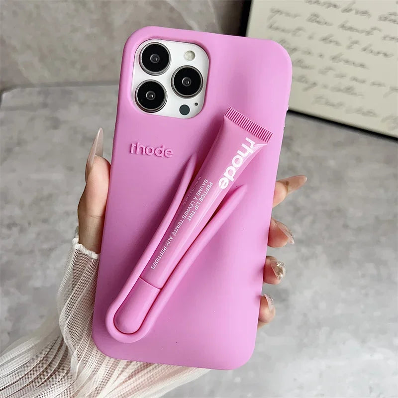 Case iPhone + Lipstick