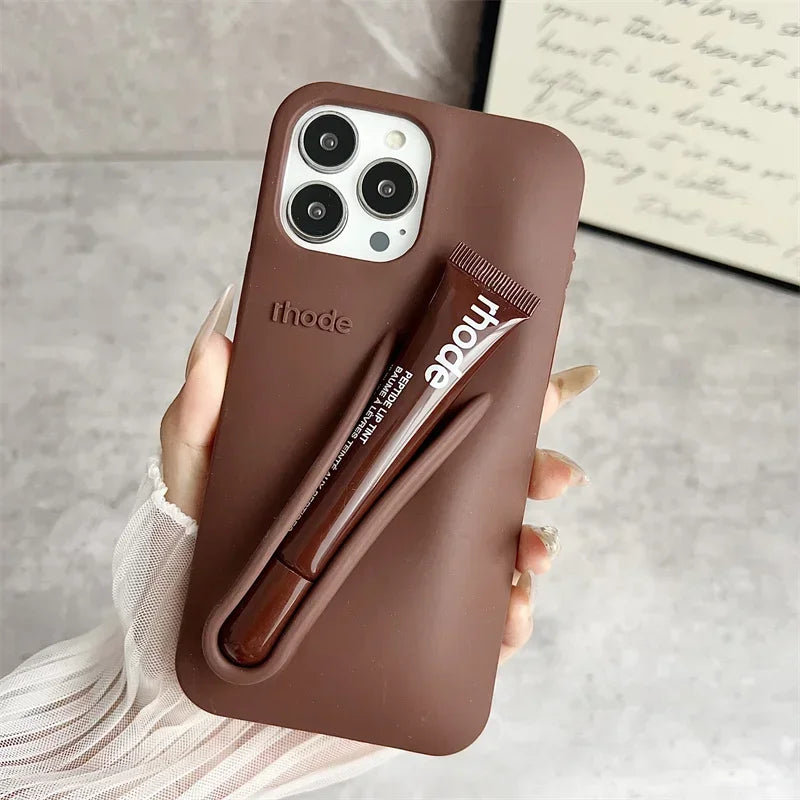 Case iPhone + Lipstick