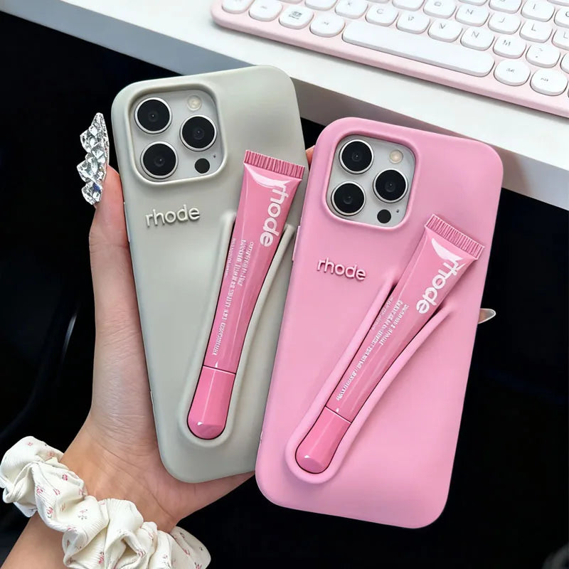 Case iPhone + Lipstick