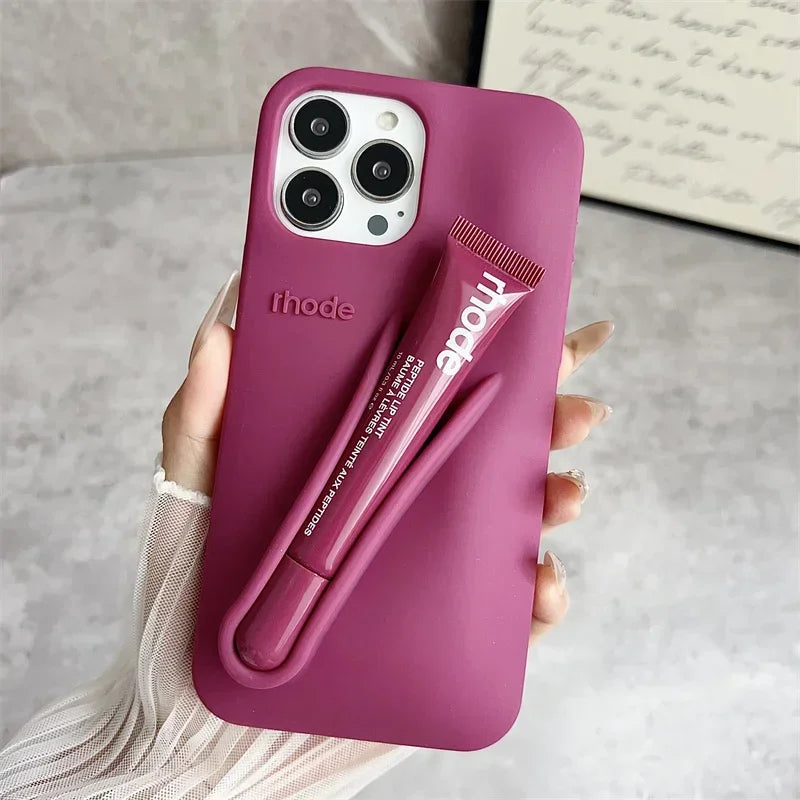 Case iPhone + Lipstick