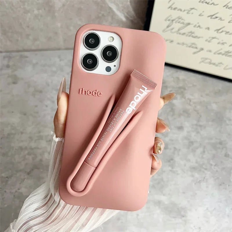 Case iPhone + Lipstick